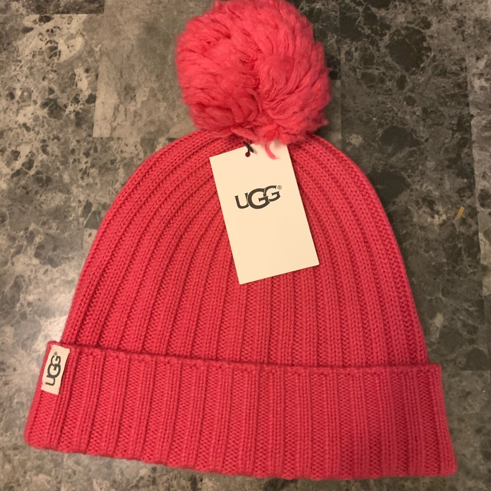 pink ugg girls hat